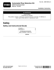Toro 132-4193 Installation Instructions Manual