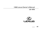 Lexus LX 470 1998 Owner's Manual