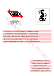 GI.BI.DI F/3 PLUS Connecting Instructions
