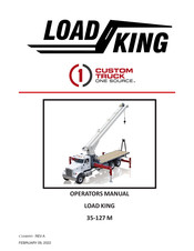 LOAD KING 35-127 M Operator's Manual