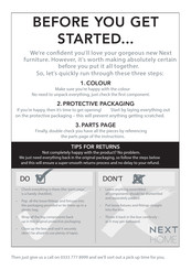 Next BRONX LIGHT A79660 Assembly Instructions Manual