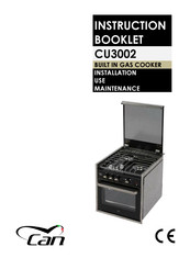 CAN CU3002 Instruction Booklet