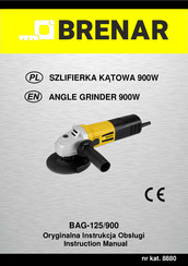 Brenar BAG-125/900 Instruction Manual
