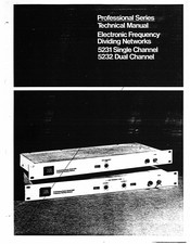 JBL 5232 Technical Manual