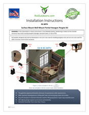 RioOutdoors 4S-WPH Installation Instructions Manual