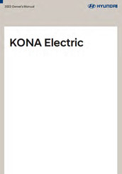 Hyundai KONA Electric 2023 Owner's Manual