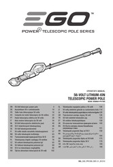 Ego Power+ PPCX1000 Operator's Manual