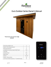 Finnleo Euro Outdoor Series Owner's Manual