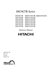 Hitachi HD6473827R, HD6433827R Hardware Manual
