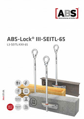 ABS Lock III-SEITL-65-ST Manual