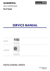 Fujitsu General ARXG45KHTB Service Manual