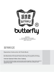 Butterfly BF8802E Operating	 Instruction