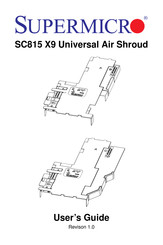 Supermicro SC815 series User Manual