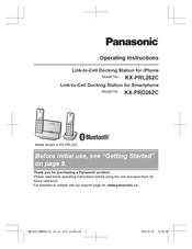 Panasonic KX-PRD262C Operating Instructions Manual