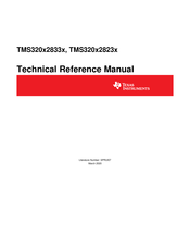 Texas Instruments TMS320 2833 Series Reference Manual