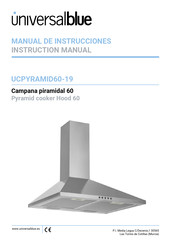 universalblue UCPYRAMID60-19 Instruction Manual
