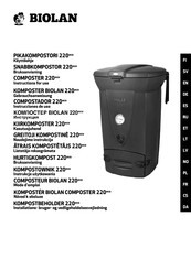 BIOLAN 220eco Instructions For Use Manual