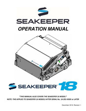 Seakeeper 18 Operation Manual