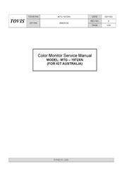 Tovis MTG-1972XN Service Manual