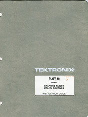 Tektronix PLOT 10 Installation Manual