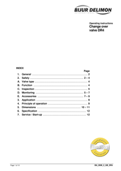 Bijur Delimon DR4 Operating Instructions Manual
