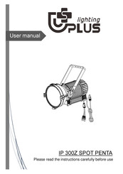 Uplus Lighting IP 300Z SPOT PENTA User Manual