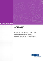 Advantech SOM-9590 User Manual