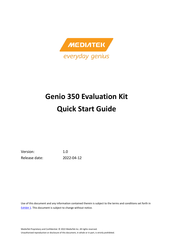 MEDIATEK Genio 350 Quick Start Manual