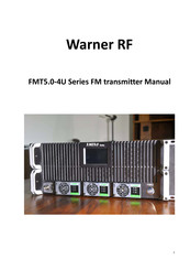 Warner RF FMT5.0-4U Series Manual