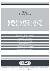 Samo CIAO B2676 Assembly Instruction Manual