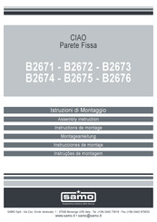 Samo CIAO B2671 Assembly Instruction Manual