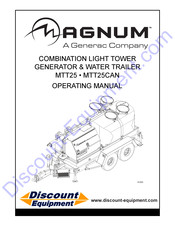 Generac Power Systems Magnum MTT25 Operating Manual