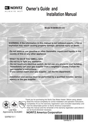 Noritz N-084M-DV-CA Owner's Manual And Installation Manual
