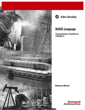 Rockwell Automation Allen-Bradley SLC 500 BASIC-T Reference Manual