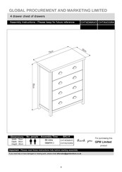 GMP CHT4DWAVO Assembly Instructions Manual