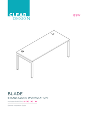 CLEAR DESIGN BLADE BSW Assembly Instructions Manual