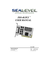 SeaLevel PIO-48.PCI User Manual