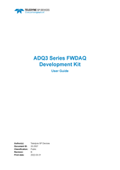 Teledyne SP Devices ADQ3 Series User Manual