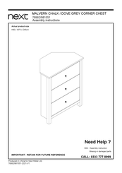 Next MALVERN 981551 Assembly Instructions Manual