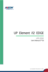 Aaeon UP Element i12 EDGE User Manual