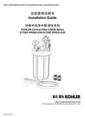 Kohler LISON 21729T-PP010-01R Installation Manual