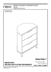 Next BRONX 437291 Assembly Instructions Manual