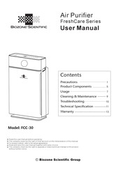 BioZone Scientific International FreshCare Series User Manual