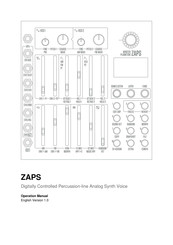 Plankton Electronics ZAPS Operation Manual