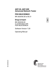 Wavetek Wandel Goltermann ANT-20E Manual