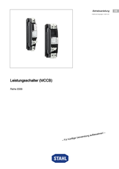 Stahl 8568/MCCB-GS10.B-70A Manual