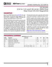Analog Devices Linear ADI Power DC3091 Manual