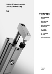 Festo CLR-25 Operating Instructions Manual