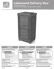 Step2 Lakewood Delivery Box 522699 Assembly Instructions Manual