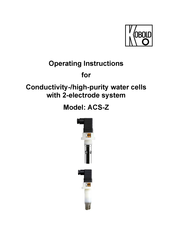 Kobold ACS-Z Operating Instructions Manual